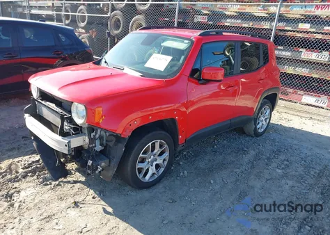 2017 Jeep Renegade Latitude 4X4 from USA, damaged, VIN ZACCJBBBXHPE89078